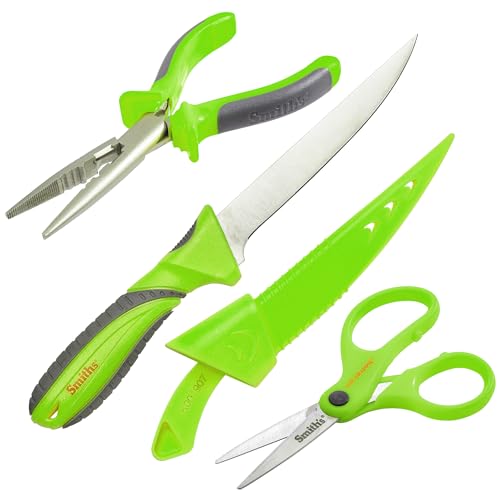 Kit de pesca SMITH'S MR. Crappie 51462 combo de pesca verde para evitar enredos en el sedal