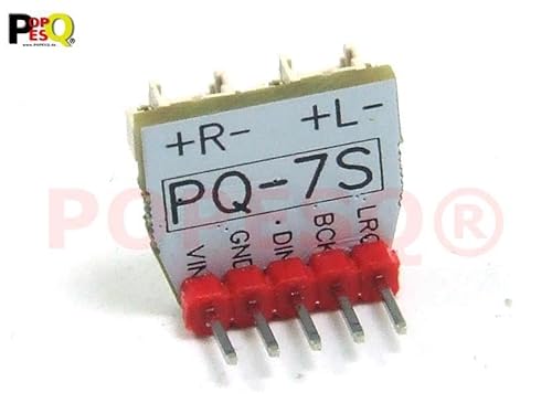 POPESQ® 1 Stk. x Max98357 Stereo mini Modul I2S DAC 2 x 3W 1.25mm Lautsprecher Ausgang Deutsche Qualität #A6210