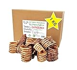 ARTISAN GIFT CO Natuurlijke Snacks voor Honden – 100% Heerlijk Gedroogd Vlees, Geschikt voor Barf-diëten (1 kg, Runderluchtpijpen)