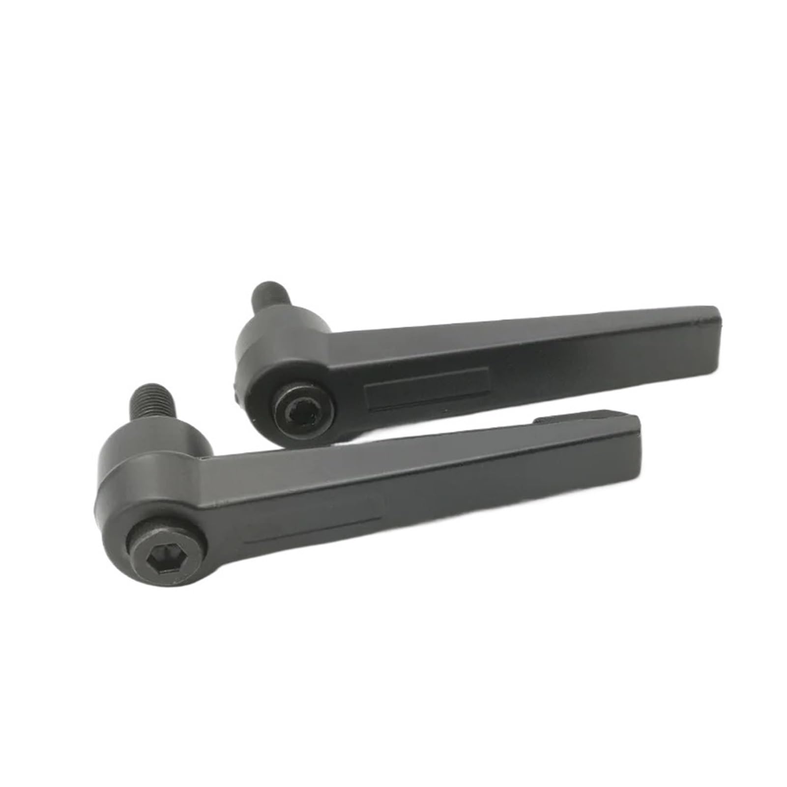 ZUVNIK Adjustable Clamping Lever Handles 1PC M5 M6 M8 M10 Clamping Handle Bolt Clamping Lever Machinery L Shape Adjustable Handle Locking External Male Thread Knob Screw(M8X60)