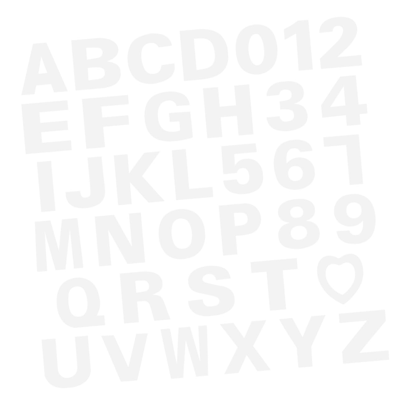 GLEAVI 37Pcs Letter and Number Cake Stencils DIY Baking Templates for Cakes Cookies Crafts Easy to Clean Versatile for Home and Professional Use