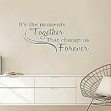 Ont Pour Toujours Changé Notre Offre De Moment Commun Sticker Mural En Pvc Salon Chambre 65X29Cm