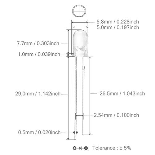 CHANZON 940nm Infrared Emitter LED Diode Pack #TOP16