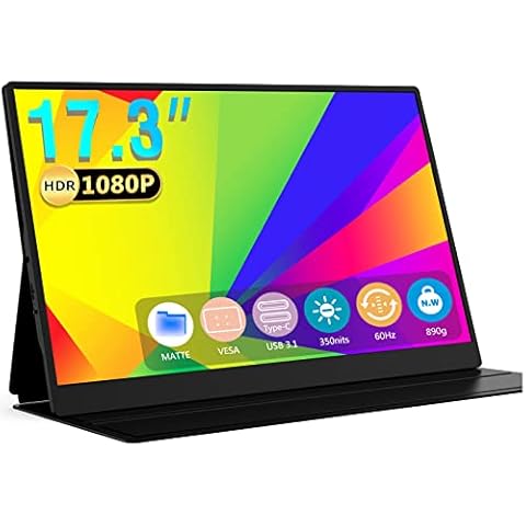 Bimawen 17.3 Inch Portable Monitor IPS Cover