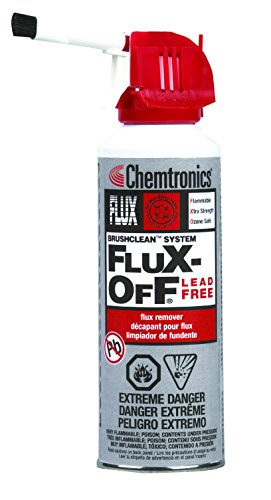 CHEMTRONICS - ES897B - Flux Remover, Flux-Off, Brush Applicator, 6fl.oz