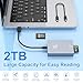 CFexpress Type A and SD Dual-Slot Card Reader, USB 3.1 Gen 2 10Gbps CFexpress Reader, Portable CF Express Card Reader Included USB C to USB A/C Cable, Compatible with Windows/Mac/Linux/Android