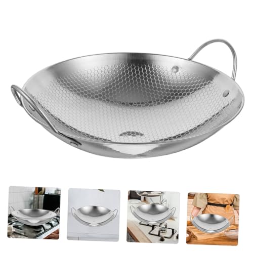 Wok de acero inoxidable Ipetboom con asas dobles miniatura 7