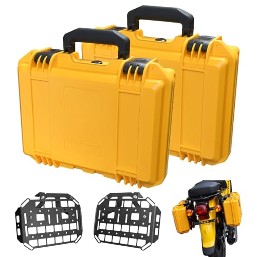 JISYIWOW �o�C�N �T�C�h�{�b�N�X �H� ���t���X�e�[�t�� �h���h�o �T�C�h�{�b�N�X �K�p�N���X�J�u110 Cross Cub 110 ���E���₷�� �l�p�� 25x33cm (�C�G���[ - ����)