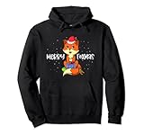Frohe Weihnachten mit Fuchs - Merry Foxmas Pullover Hoodie