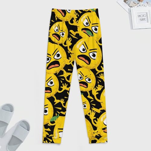 Funny Lemon Men's Pajama Bottoms Sleep Lounge Soft Comfy Pants Sleepwear4