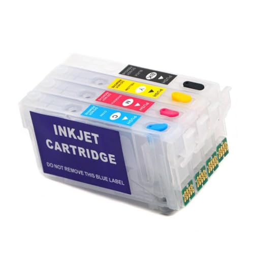 Cartouches d'encre 405 405XL compatibles WF-4820 WF-4825 WF-4830 WF-7830 rechargeables