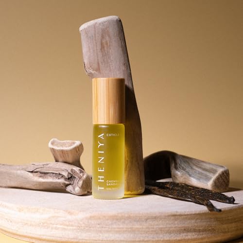 Cuticle Oil for Nail Strengthening and Growth – Hydrating, Vegan, Organic Formula with Jojoba & Vitamin E | 3 Signature Fragrances | 5mL Roll-On (0.17 Fl Oz, Sandalwood Fragrance) - Image 6