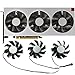 ZHCYAOZ Für AMD für XFX POWERCOLOR für Sapphire für ASROCK für VISIONTEK für Radeon VII Grafikkarte Ersatz Fan FD8015H12S(Right Fan)