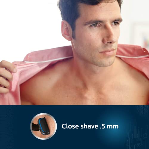 PHILIPS Bg1025/15 Showerproof Battery Powered Body Groomer For Men, Safe For All Body Areas, Including Private Parts - Image 5