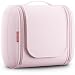 VanLindson Kulturbeutel 8 Liter zum Aufhängen, Kulturtasche für Damen, Herren und Kinder, Große Reise Kosmetiktasche Organizer, Waschtasche mit Spiegel, Makeup Bag Waschbeutel, Rosa