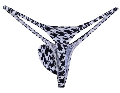 Mens String Thong Bulge Pouch Underwear T-Back Bikini WSS852