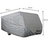  Beach & Pool Schutzhülle für Wohnwagen, Größe S - XL, Abdeckung für Caravan, Schutzhaube, Abdeckplane