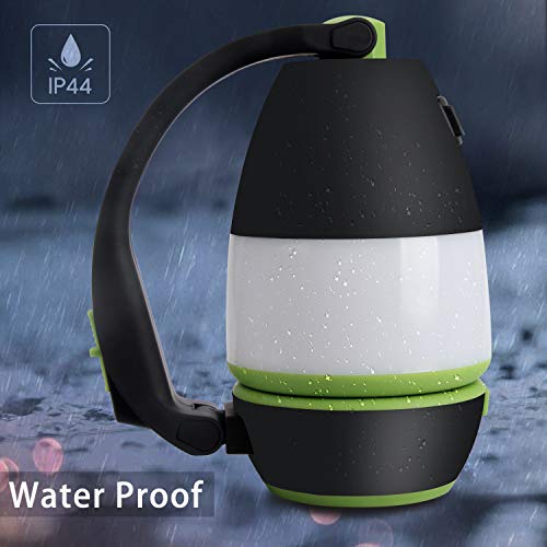 Bawoo LED Camping Lamp Camping Lantern IPX4 Waterproof USB Rechargeable Torch Emergency Light Portable Tent Lamp for Power Outages, Hiking, Camping, Emergency etc. - Image 5