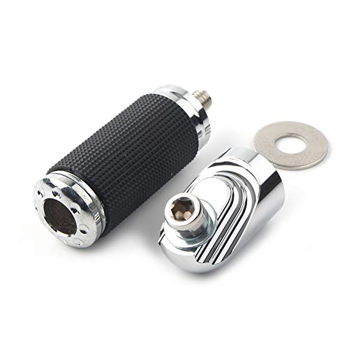 Gzyf Motorcycle Jiffy Stand Kickstand Extension Kit For Harley Dyna Wide Glide Fxdwg Fat Bob Fxdb 1991-2017, Chrome #TOP2