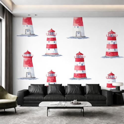 Fresque murale intissé phare de qualité supérieure pour chambre - 4