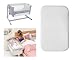 Next2Me - Colchón de espuma compatible con Chicco Next to Me para mesita de noche, cuna infantil, lavable a máquina, hipoalergénico, transpirable, acolchado, 83 x 50 x 5 cm
