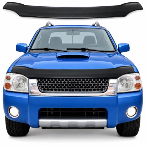 BMY MOTORS Hood Deflector for Nissan Skystar 1999-2012, Bug Shield, Black
