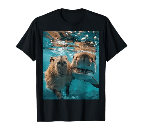Funny Graphic Capybara T-Shirt