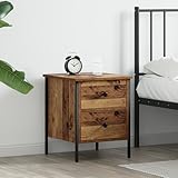 Grâce à sa construction bien pensée, la table de chevet s'intègre parfaitement dans votre chambre à coucher et soutient un environnement bien rangé et organisé.