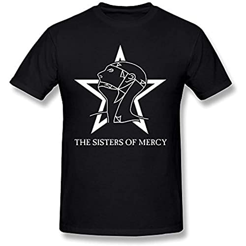 torr Rachel Cathy Men's The Sister of Mercy Logo T-Shirt Black 3XL