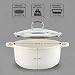 Imagen de GOLDMANN Olla de Cocina de Aluminio Fundido con Tapa de Vidrio Selic