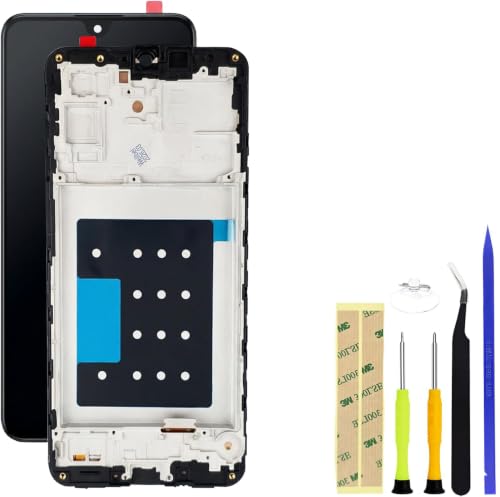 Eaglewireless LCD�f�B�X�v���C�^�b�`�X�N���[���f�W�^�C�U�[�C���A�Z���u�� Samsung Galaxy A07 4G SM-A075F SM-A075M/DS A075 6.7�C���`�p�t���[��+�c�[��