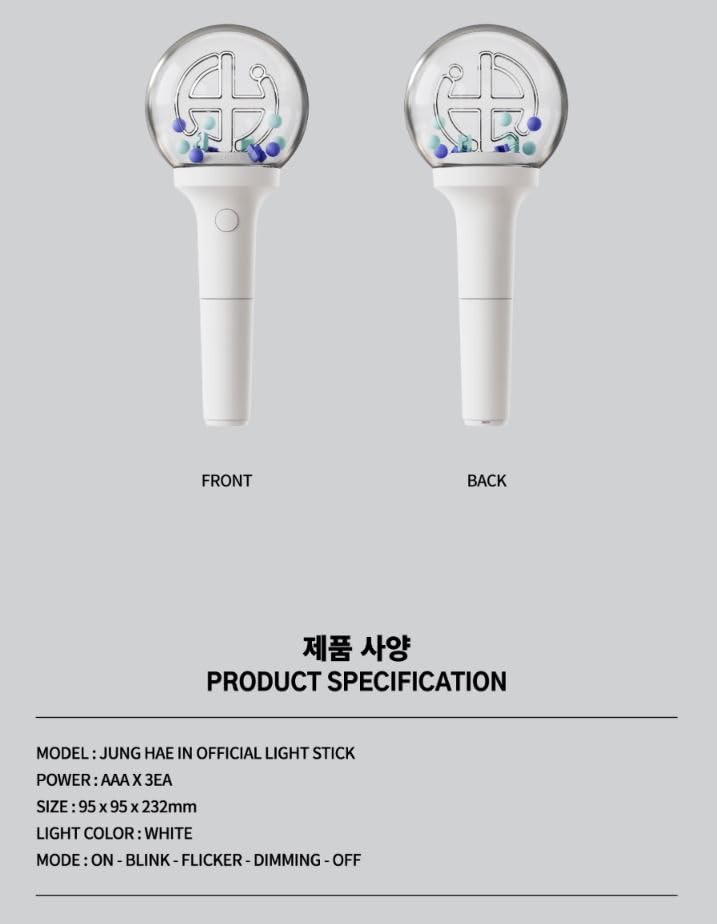 JUNG HAE in Official Light Stick Actor JUNG HAEIN