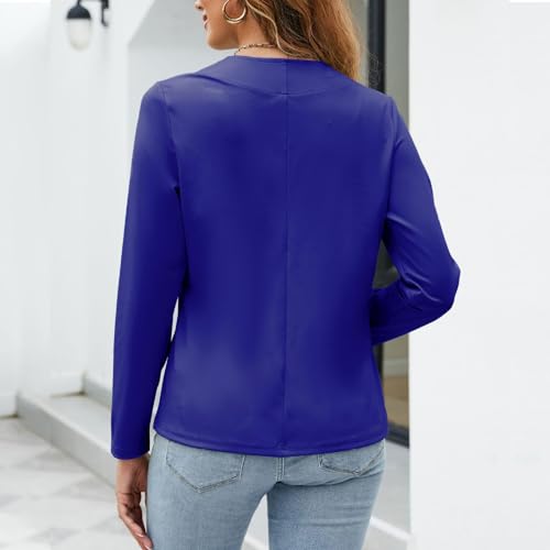 Women's Blazers Business Casual Suit Jackets Fashion Work Office Blazer Coats Open Front Long Sleeve Cardigans4