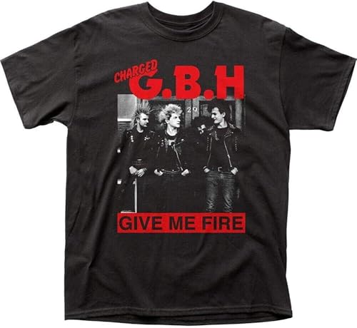 Photo de G.B.H. Give Me Fire Adult T-Shirt Black