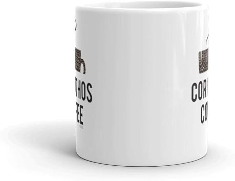 ABC General Hospital Corinthos Coffee White Mug - 11 oz