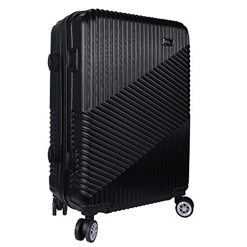 Image of Phantom Black 55 cms ABS Hard Cabin 4 Wheels Trolley Bag Luggage