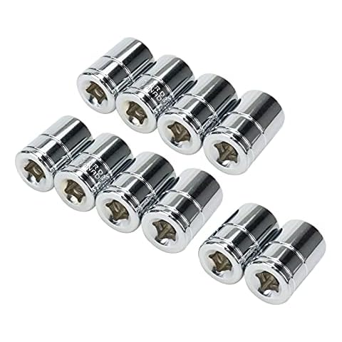 Dahszhi Shallow Socket 1/4 Inch Drive 12mm 6 Point -10pcs Cover
