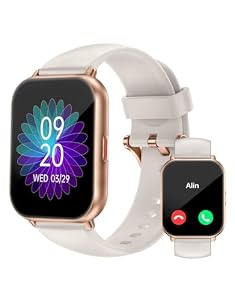 Smartwatch mit Telefonfunktion,Smartwatch für Damen Herren 1.85'' HD Screen