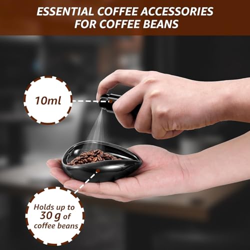 Miniatura 4 de 2 Piezas Taza Dosificadora De Granos De Café Accesorios De Café Accesorios De Barra De Cerámica Recipiente Dosificador De Cerámica Bandeja Medidora De Dosis Unica Regalo Para Amantes Del Café