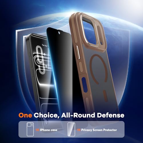 Coque iPhone 17 Pro MagSafe Misscase avec protège-écran anti-espion et antichoc - 3