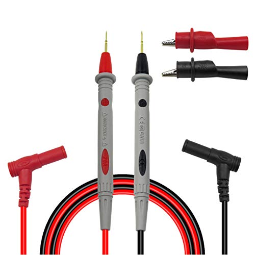 ZEFS--ESD Sonde Universelle Multimètre Fils de Test Multi testeur Pointe de l'aiguille Match de Plomb avec Pinces Crocodile Pen câble Cover
