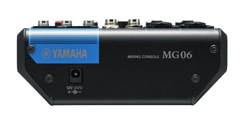 Image of Yamaha MG06 6-Input Compact Stereo Mixer