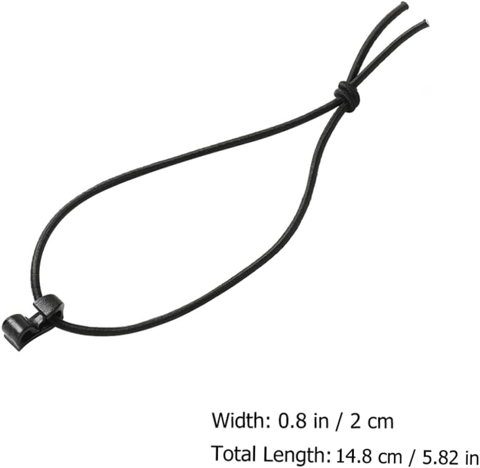 15Pcs Elastic Rope Clip Buckle Durable Bungee Cord Hooks for Use Strong Elastic Fasteners for Hiking Camping and Gear Storage