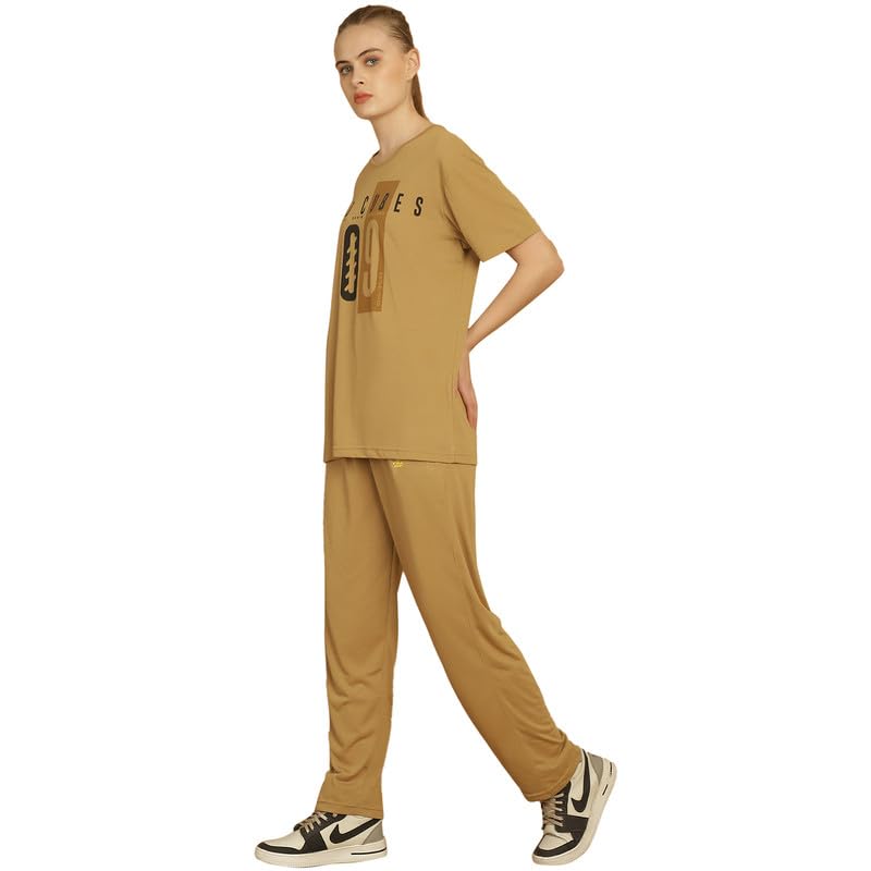 Image of Mack Jonney Cotton Printed CO-ORD Set Tracksuit for WOMEN