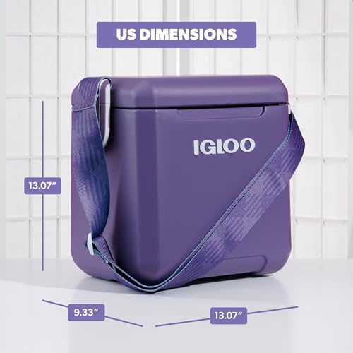 Image of Igloo Tag Along Too Coolers | Insulated Hard Shell Picnic Style Cooler | Rolling Ice Chest