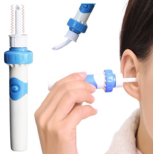 Ohrenschmalz Entferner,Electric Ear Wax Cleaner - Power Shake, saugen und reinigen Sie Ihr Ohr Wachs in Sekunden Cover