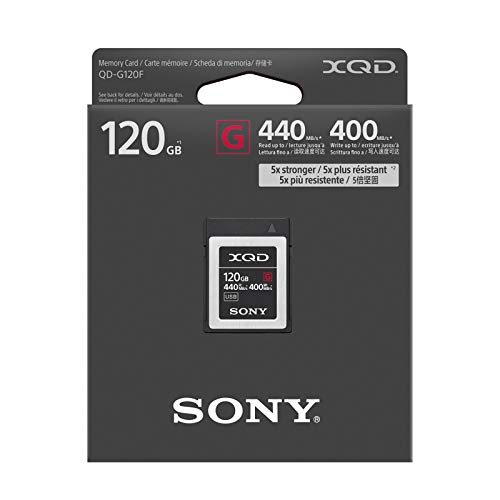 Sony 120Gb Xqd G Series Memory Card Bundle With Usb 3.1 Type-C Xqd Compact Aluminum Card Reader (2 Items) #TOP4