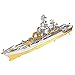 piececool Puzzle 3D de metal para adultos, diseño de batallero ruso Pyotr VELIKIY Battleship-Metal para adultos