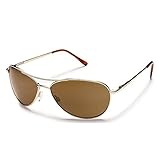 Suncloud Optics Patrol Polarized Sunglasses(Brown Polarized,Gold)