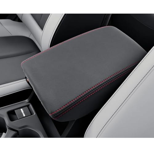 Image of CDEFG for 2025 Subaru Forester Center Console Cover, for 2025 Subaru Forester Accessories Armrest Cover Middle Console Pad Arm Rest Cushion (Not for All 2026 Forester Models)